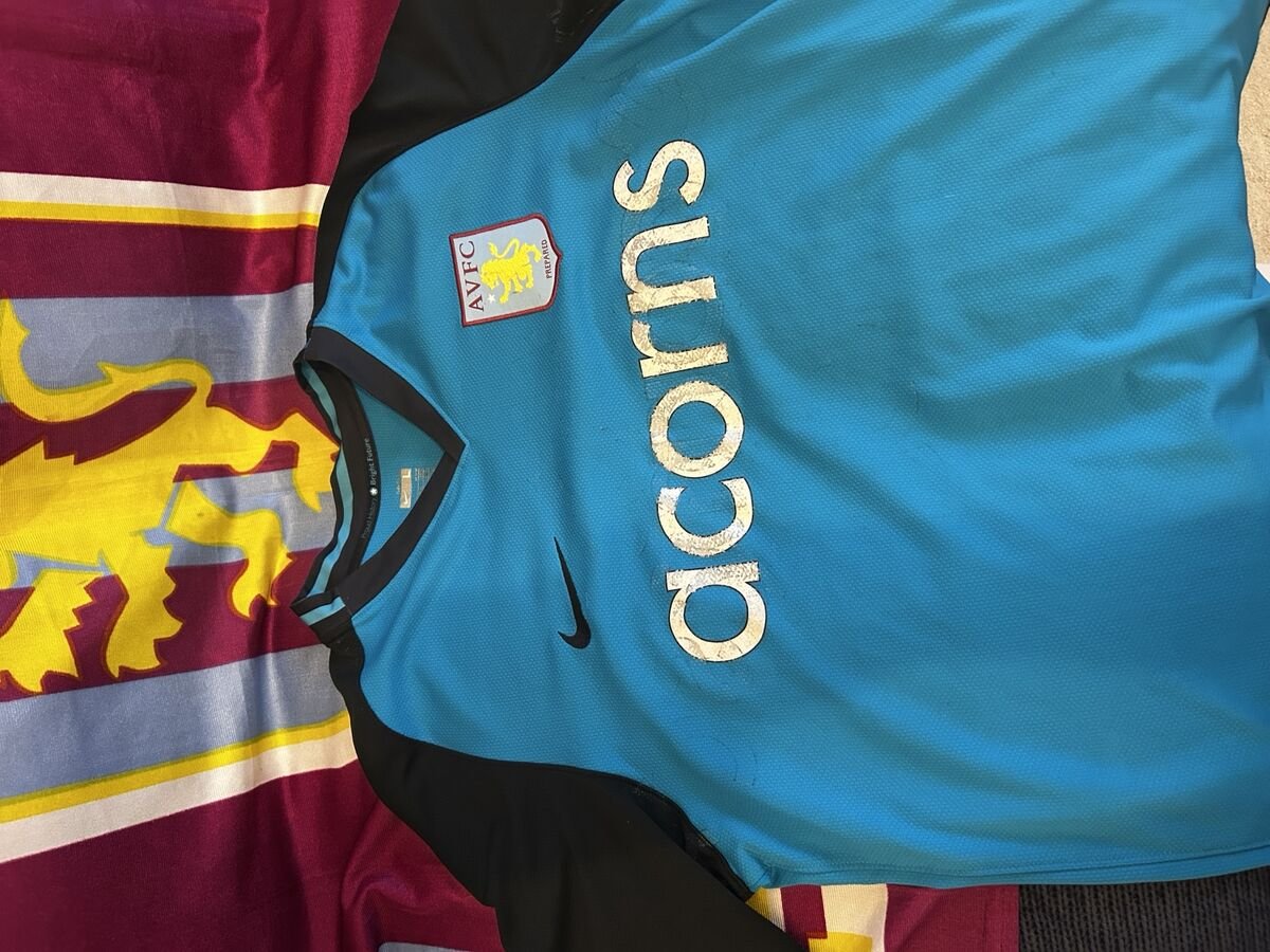 Nike era / season to confirm Away / goalkeeper - turquoise blue with black sleeves