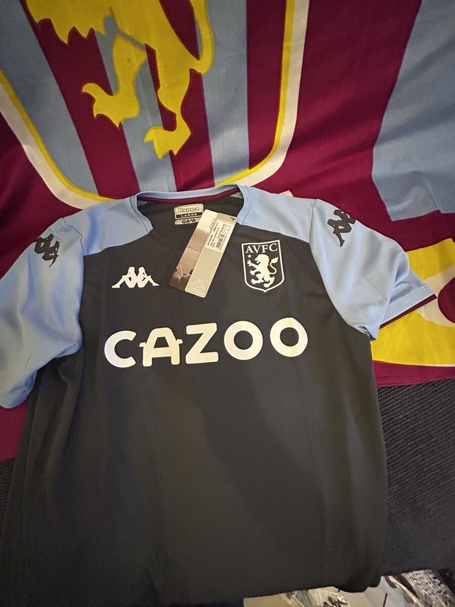 2020/21 Training 4 - dark grey with light blue sleeves